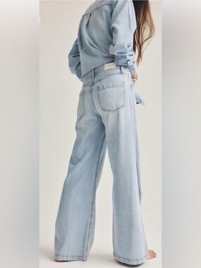 Pistola Jaydn Mid Rise Palazzo Jean - Chateau size 24